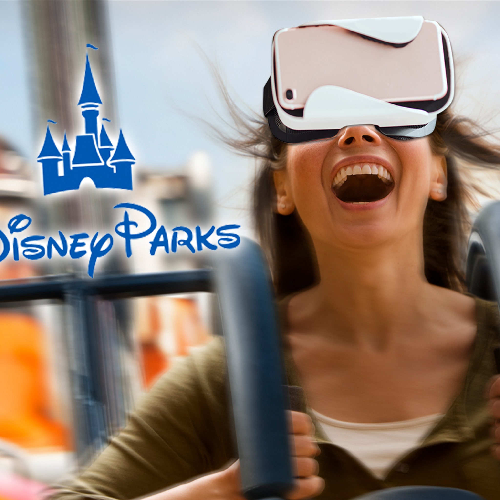 Disney Theme Park Rides via Virtual Reality Channel