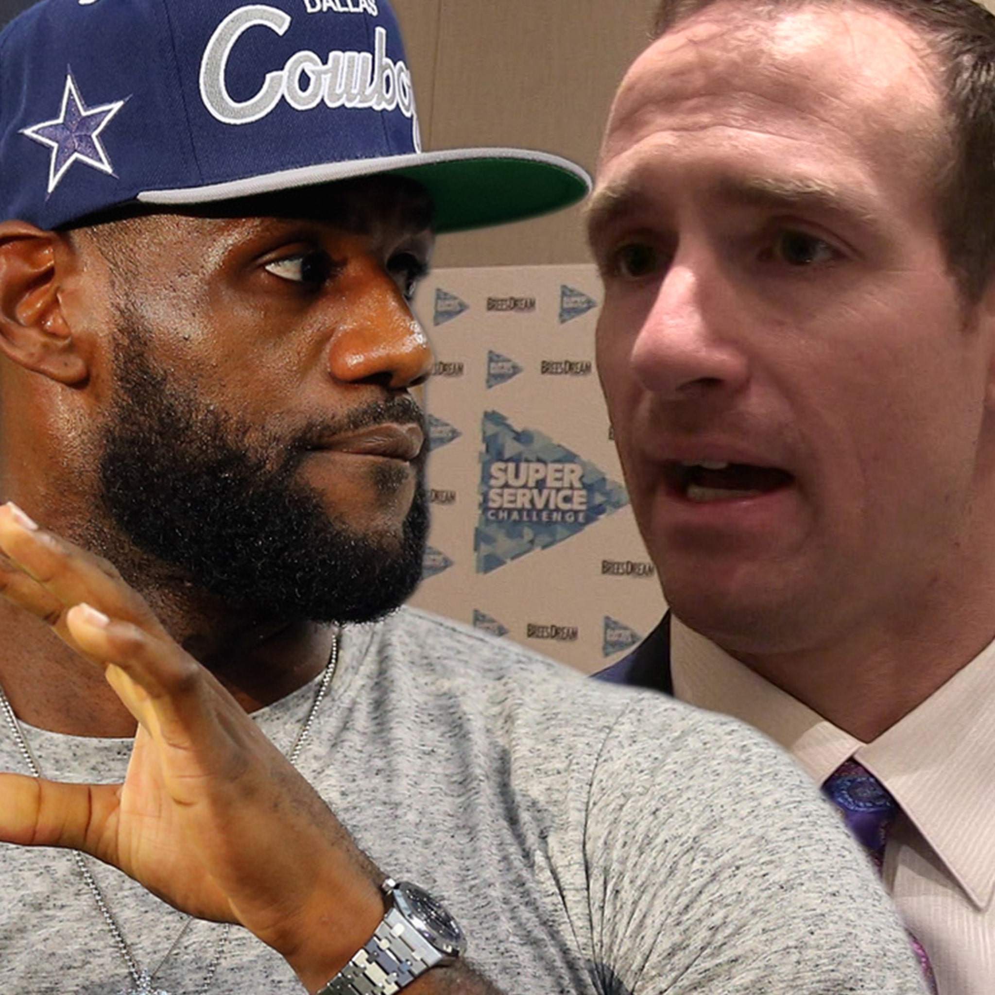 LeBron Calls Out Drew Brees for Comments About the Flag