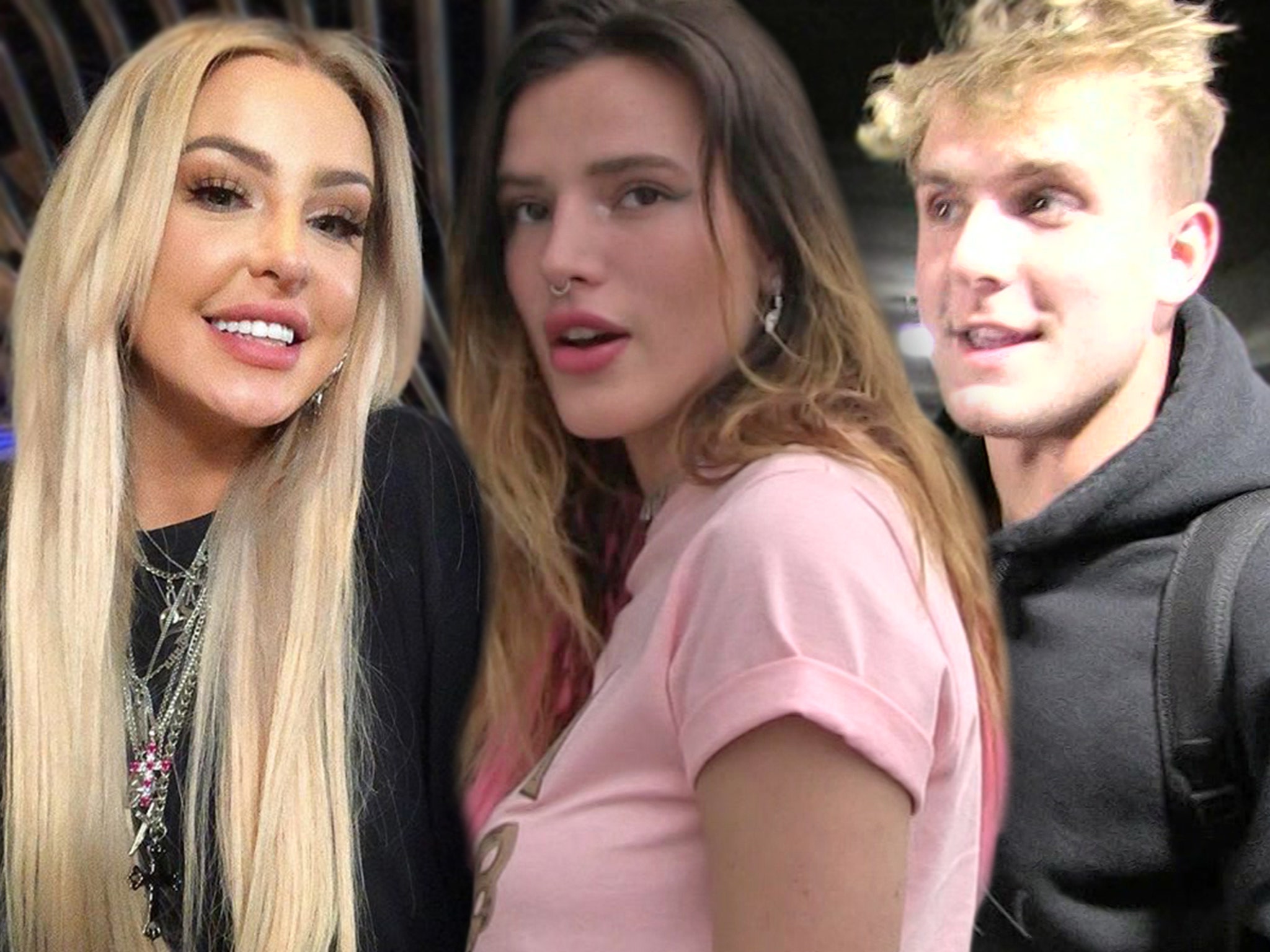 Bella Thorne Cries Over Ex Tana Mongeau Getting Engaged to Jake Paul