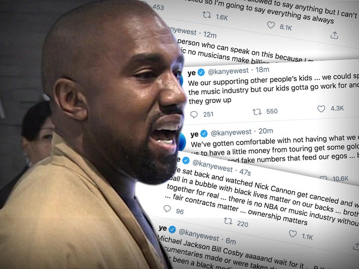 Kanye's Morning Twitter Rant