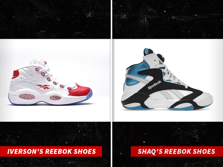 Iverson's Reebok shoes