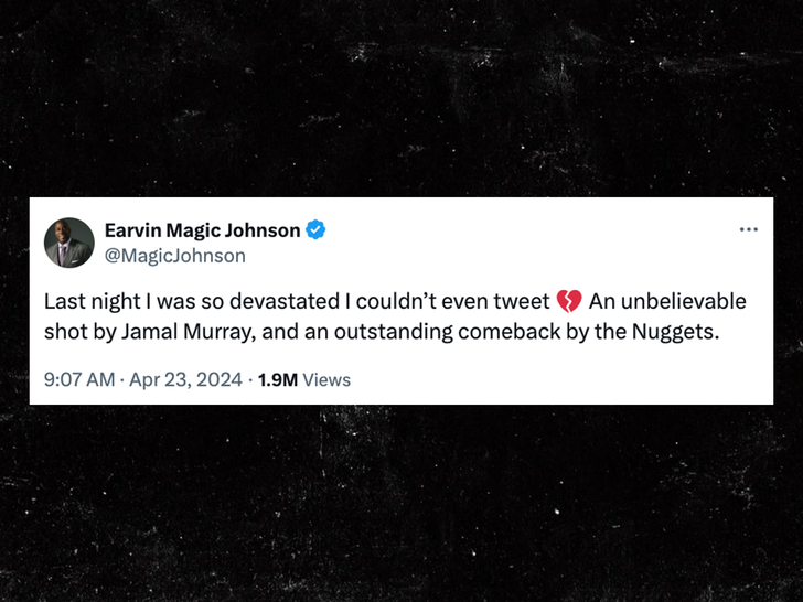 magic johnson tweet