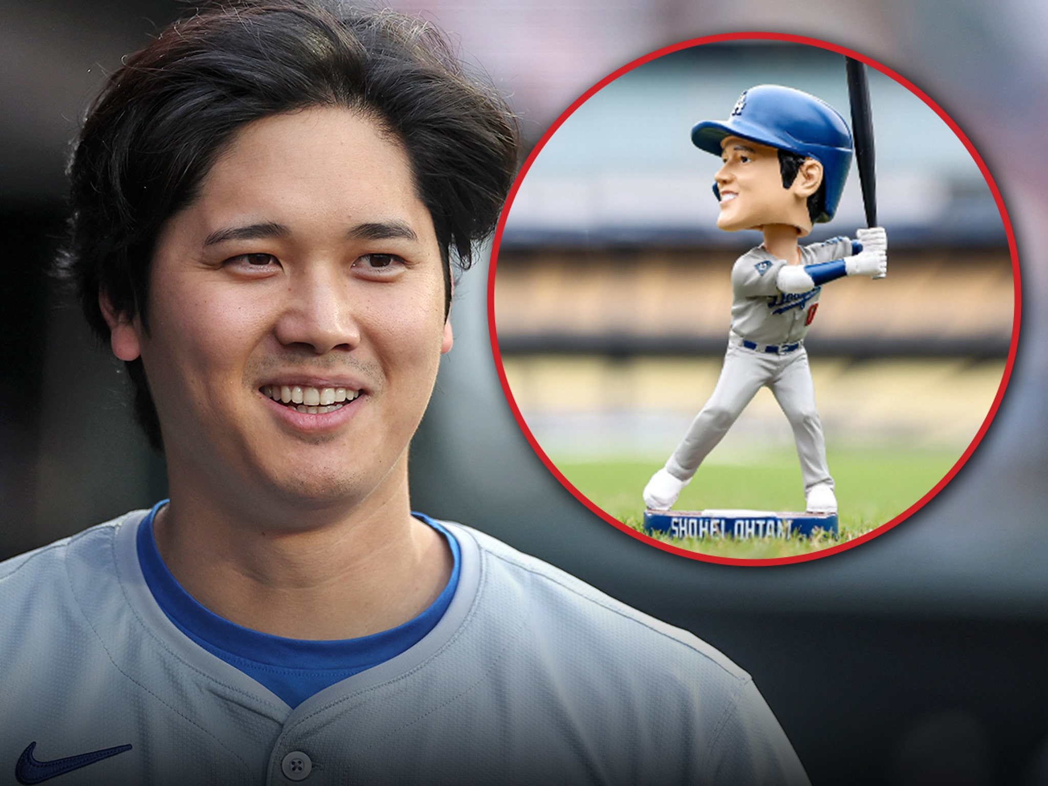 Shohei Ohtani Rare Dodgers Bobblehead Giveaway Selling For