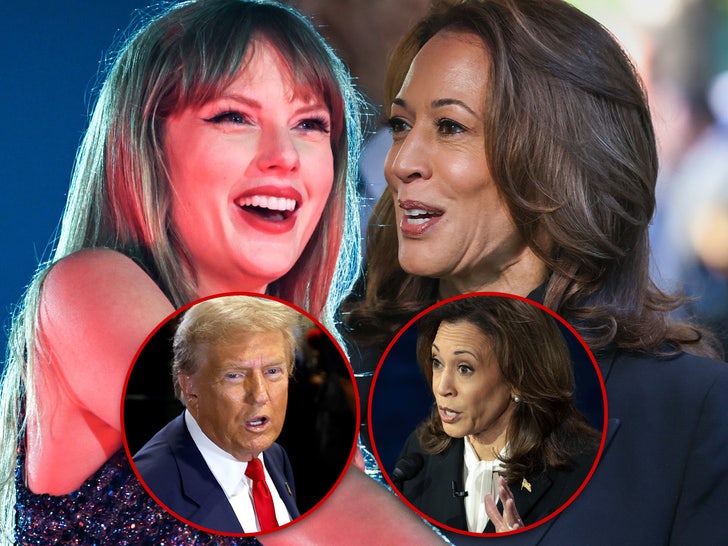 taylor swift kamala harris main getty comp