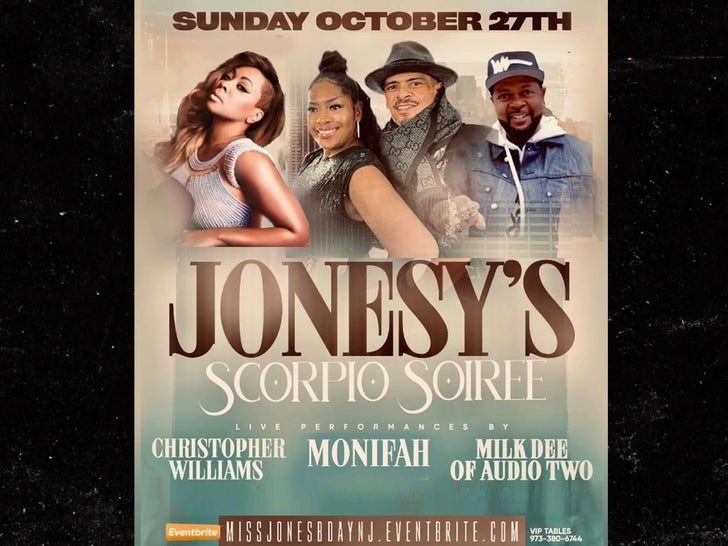 jonesys scorpio soiree flyer