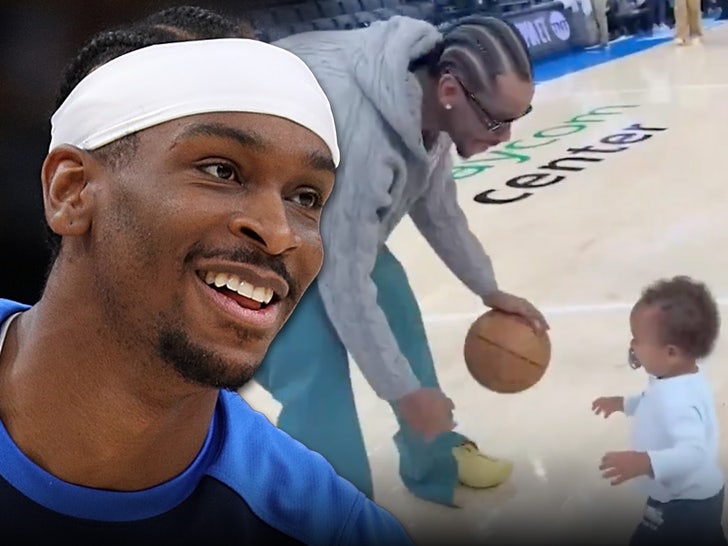 Shai Gilgeous-Alexander baby son getty sportscenter composite main