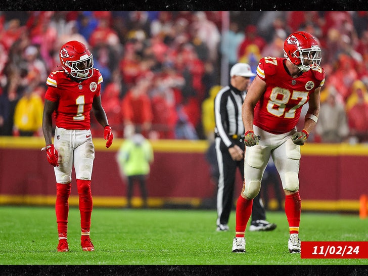 travis kelce xavier worthy sub getty swipe 2