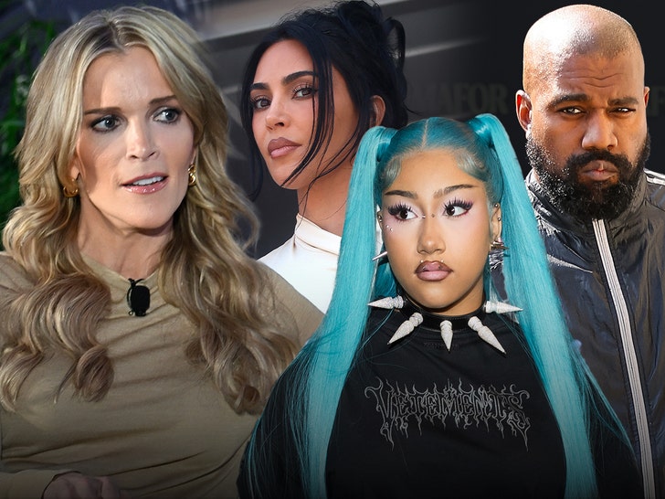 Megyn Kelly Slams Kim Kardashian and Kanye West Over Their Parenting of North West