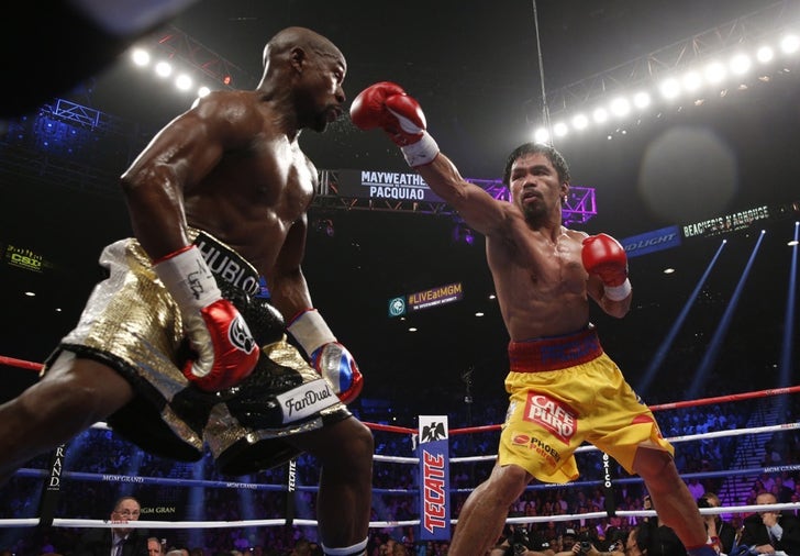 Manny Pacquiao vs. Floyd Mayweather -- The Fight Photos