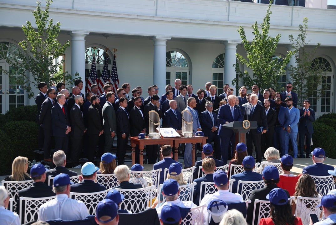 Dodgers At The White House 4