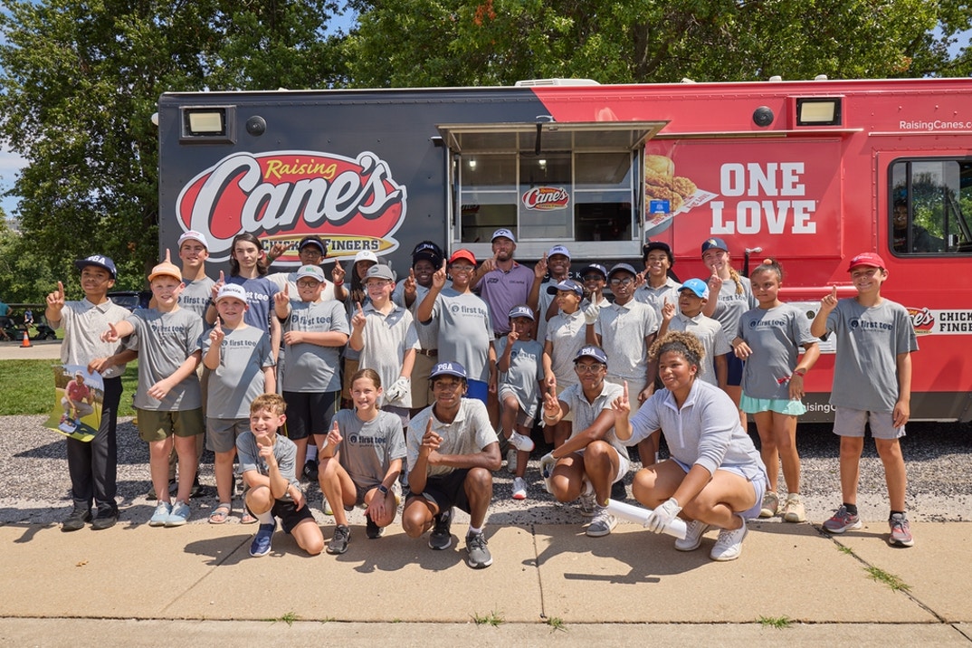 Sam Burns Raising Canes 1