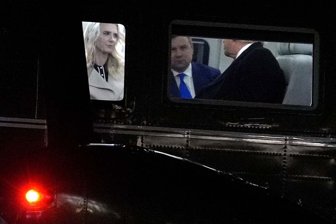 Natalie Harp and Donald Trump