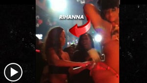 Rihanna Makes It RAIN on Miami Stripper -- Throw It Up, Throw It Up! [VIDEO]