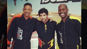Will Smith and Tyrese -- Indoor Skydiving With Dubai Prince
