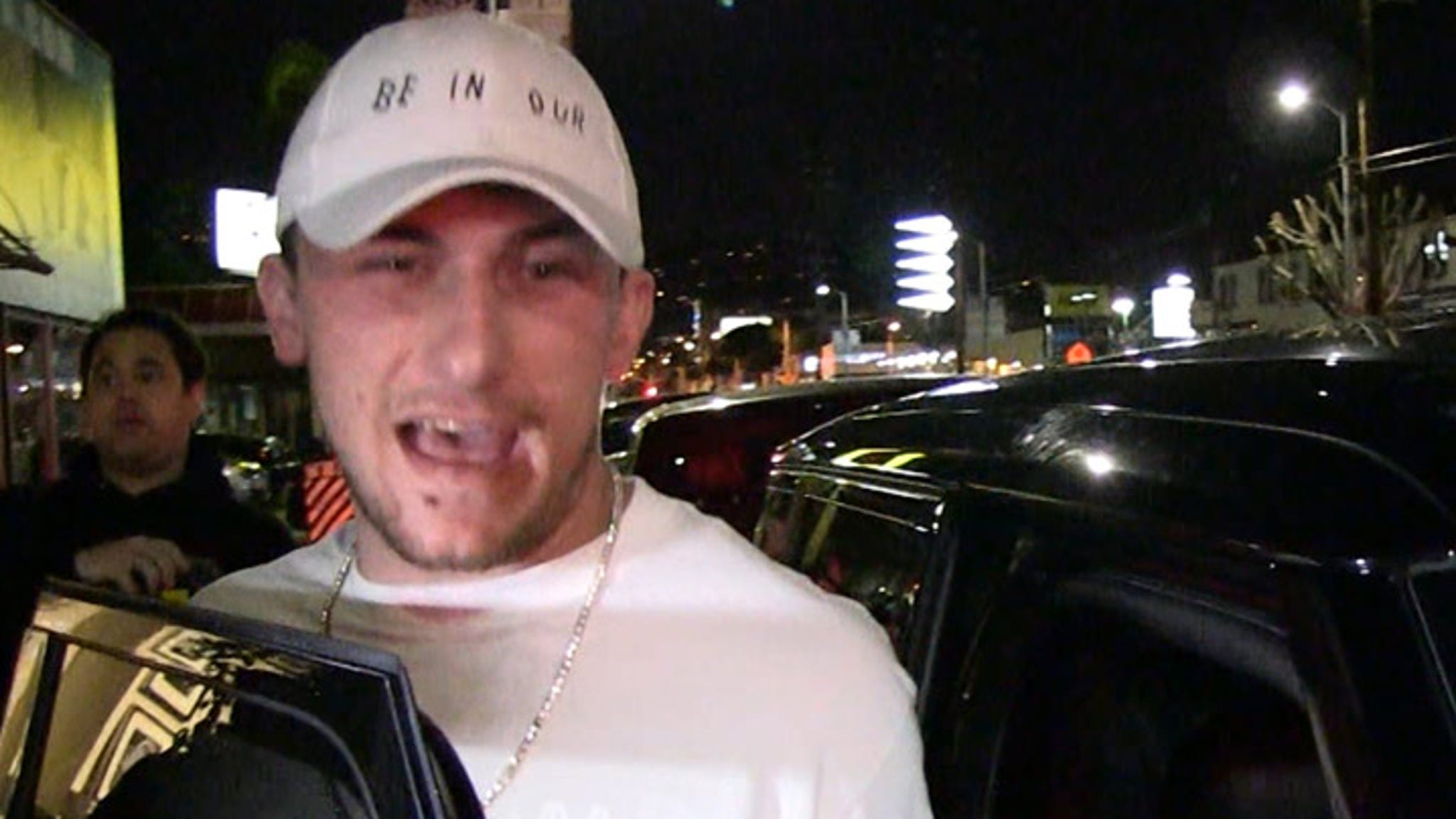 Jonathan Manziel -- Finally Hits the Gym ... (Kidding, He Partied Again)