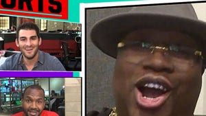 E-40 -- Teaming Up with MC Hammer ... Let's Do a Track Together! (VIDEO)