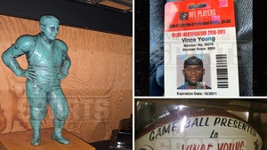 Vince Young Loses Treasured Awards & Trophies In Storage Unit Auction