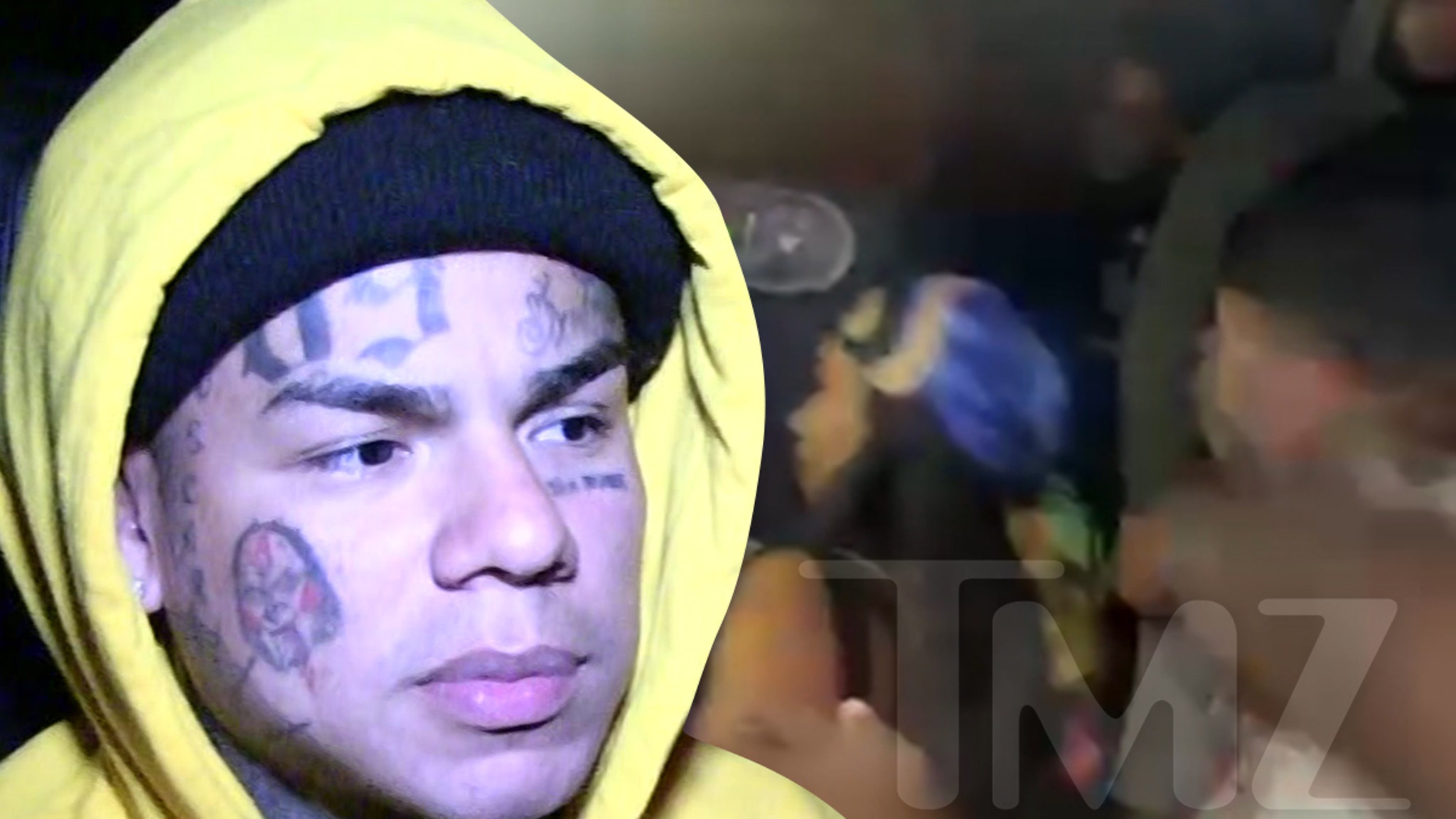 O cara que deu um soco em Tekashi 6ix9ine em uma boate diz que merece