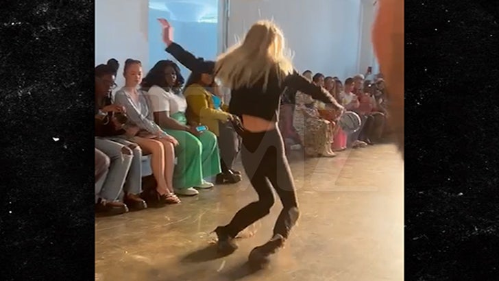 New York Fashion Week Model Falls Multiple Times in High Heels