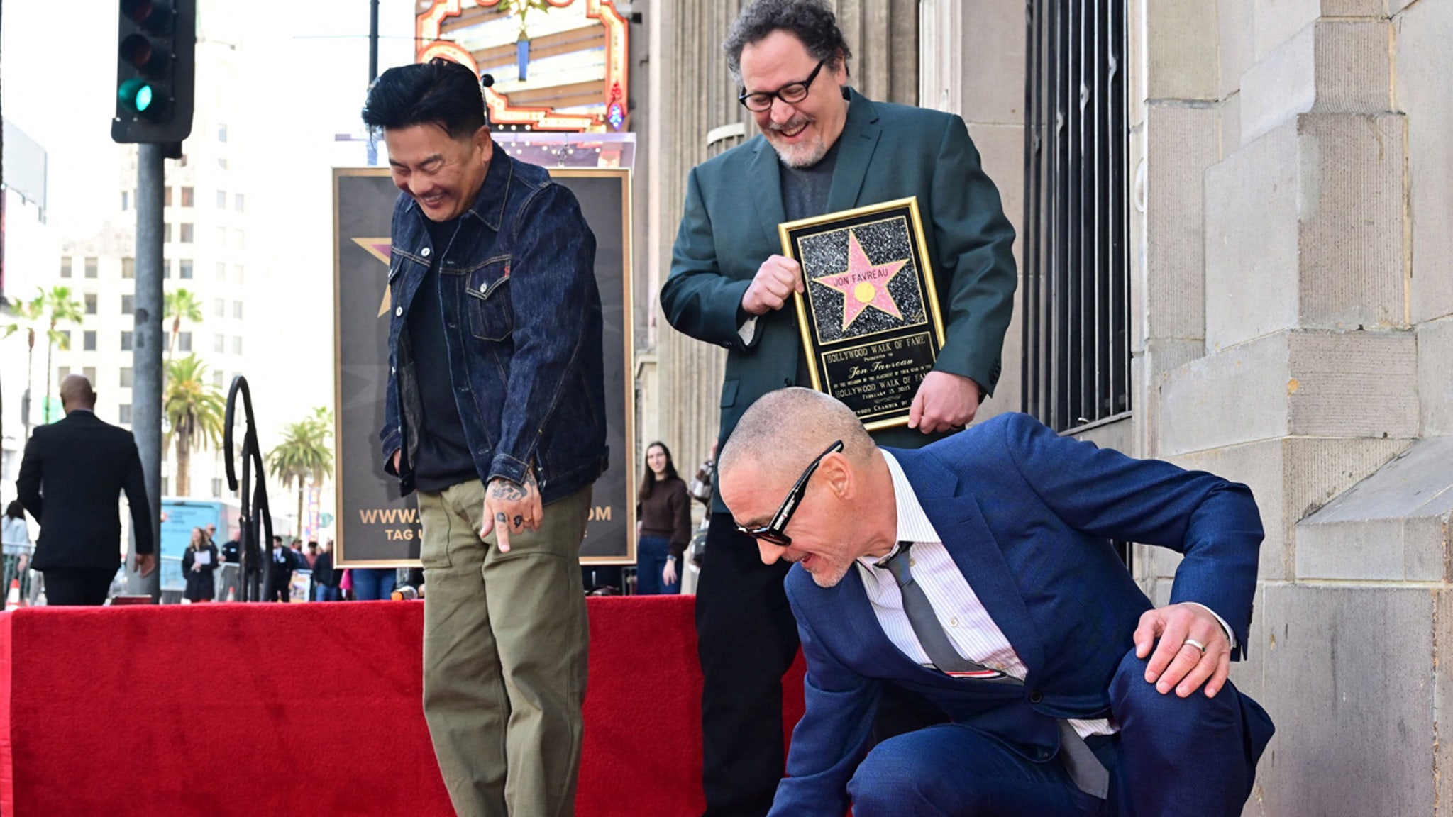 Robert Downey Jr.'s Gum From Jon Favreau Walk of Fame Hits eBay for $55k thumbnail