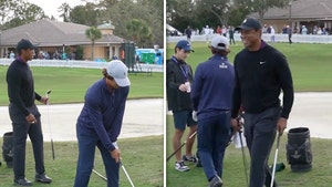 Tiger Woods Praises Son's Golf Shot, 'F***ing Nasty!'