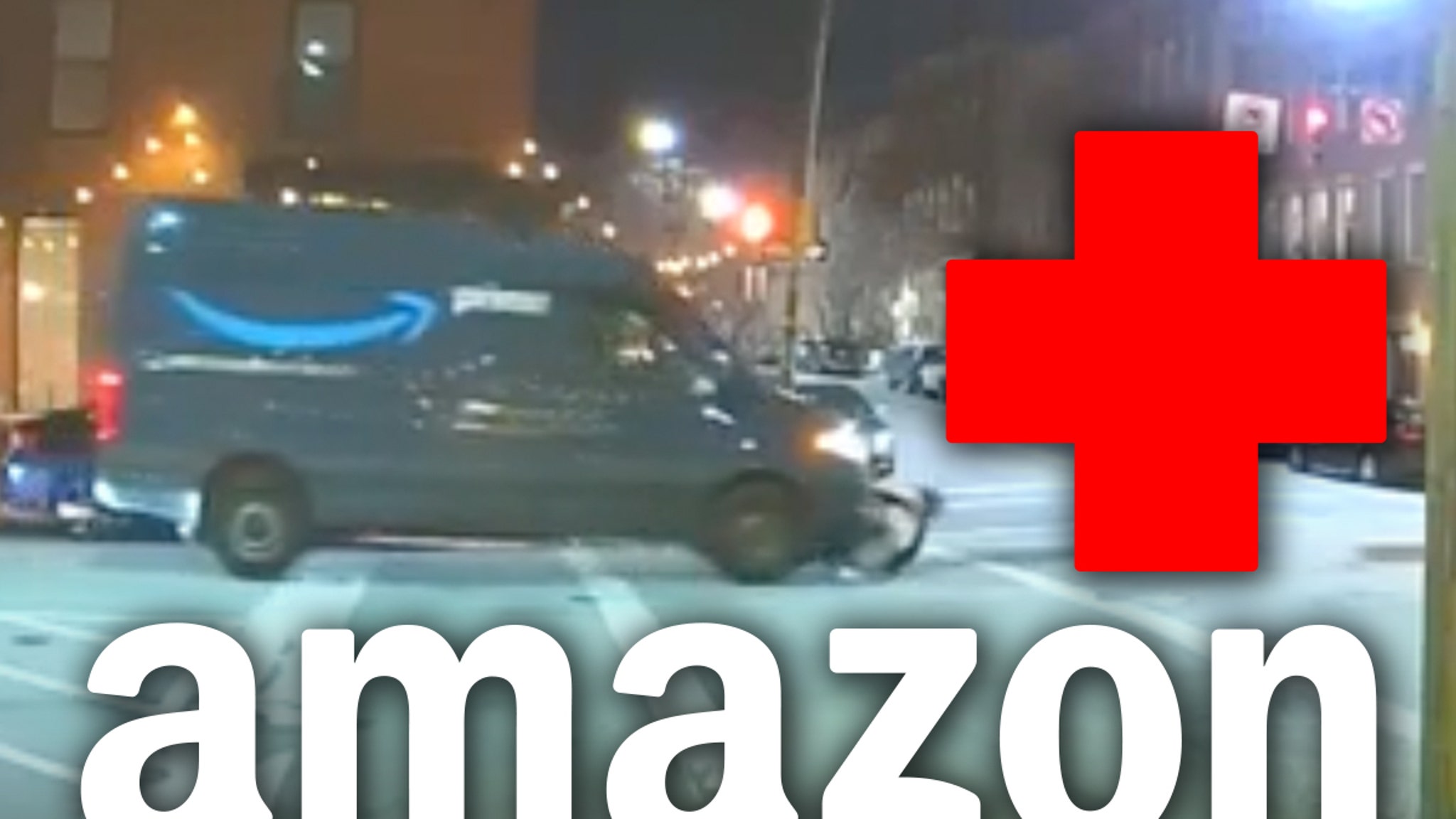 Woman Run Over oleh Amazon Van dalam Video Mengejutkan Mengampuni Pengemudi ‘Panik’