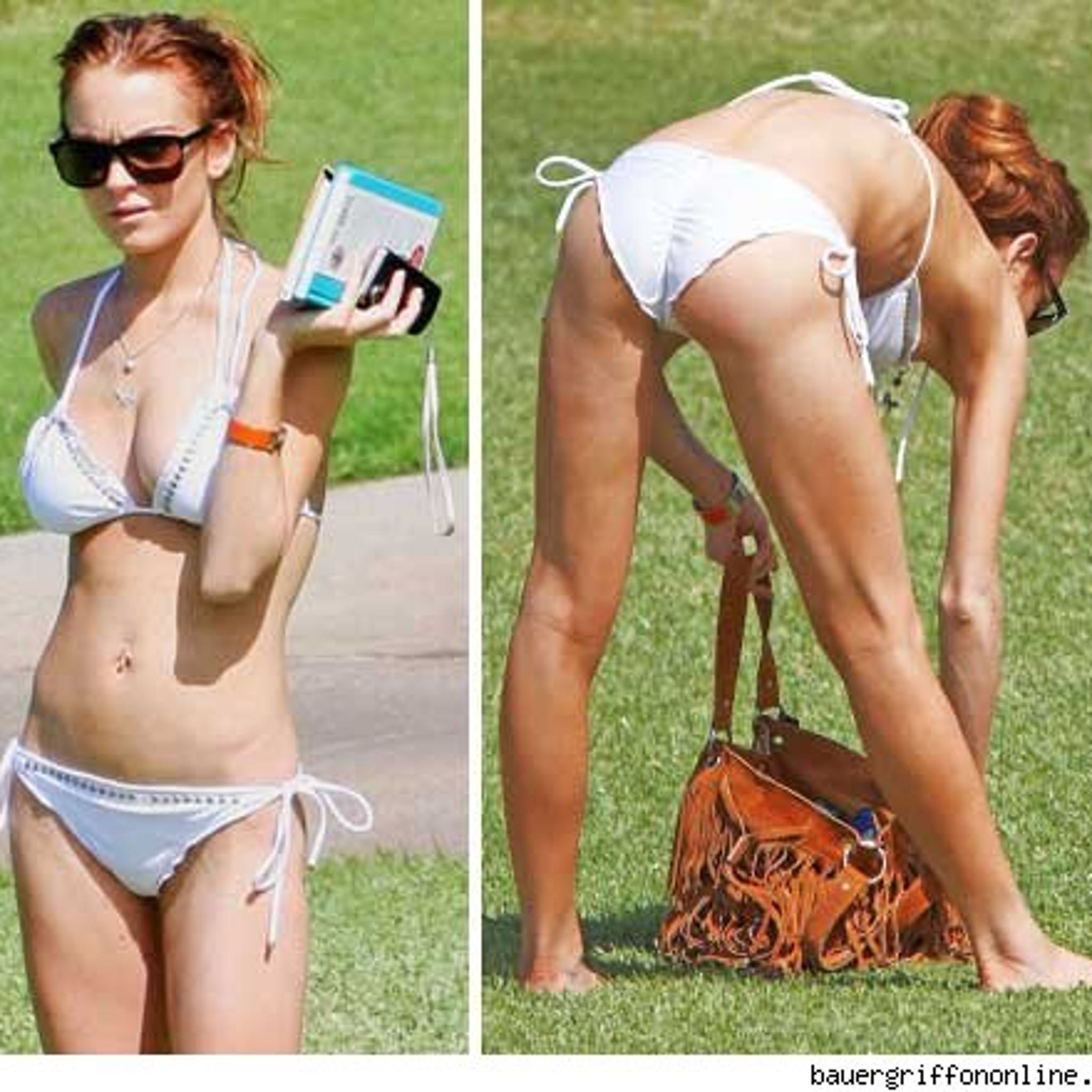 Lindsay Lohan -- Too Skinny? Her Ass!