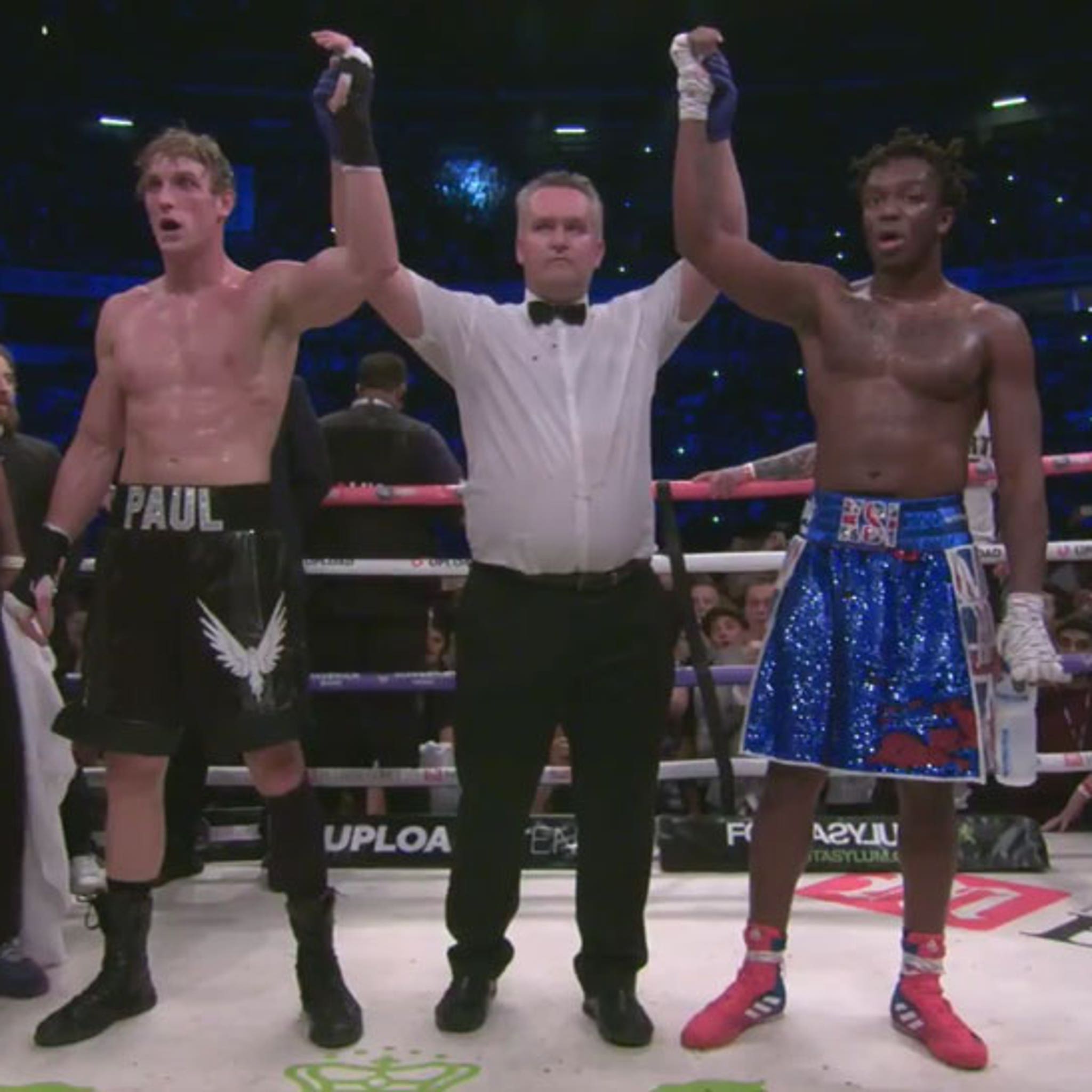 Logan Paul and KSI Fight to a Draw in YouTube Superfight, Jake Defeats Deji