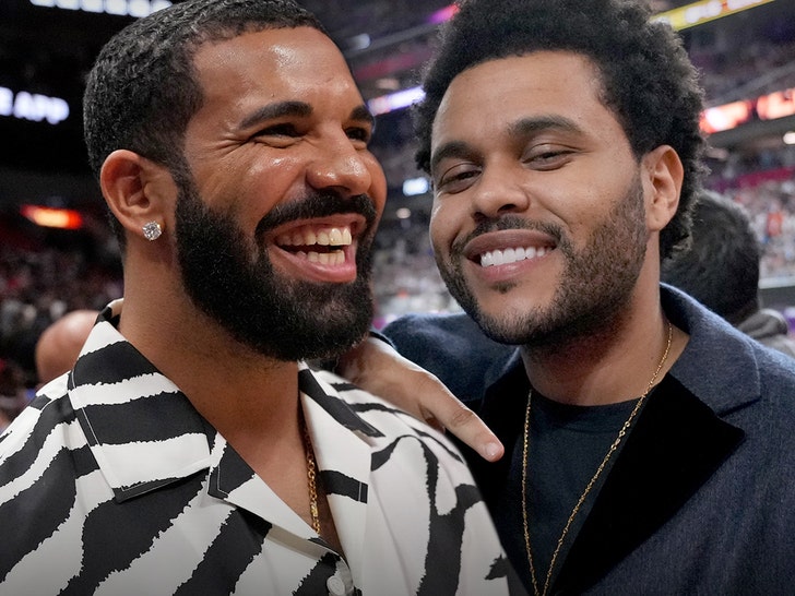 The Weeknd & Drake Party in Vegas Together for Abel's 32nd Birthday