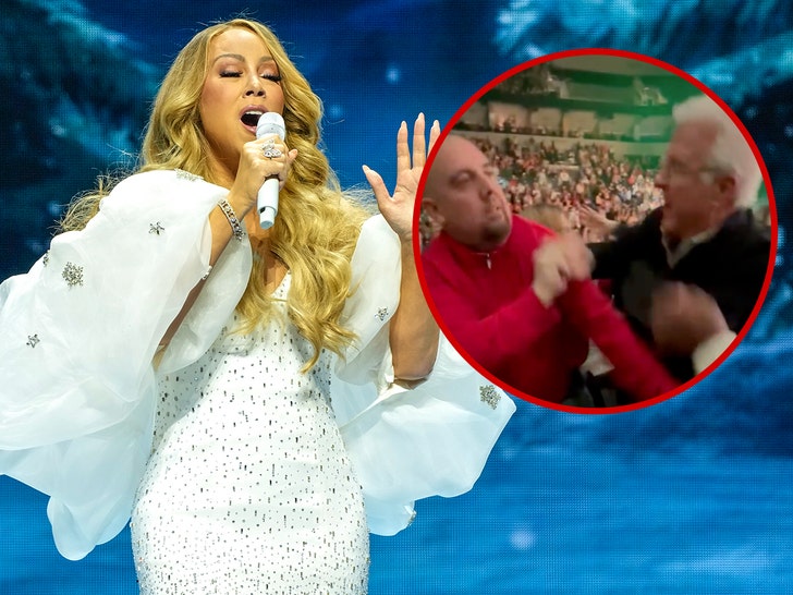 Mariah Carey's Christmas Time Tour fight