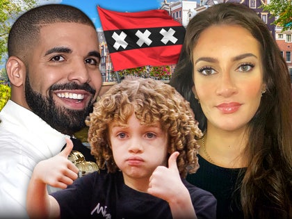 drake sophie brussaux adonis main getty instagram composite