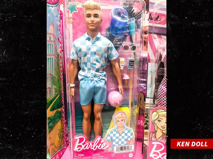 Boneca Ken Barbare Puppet