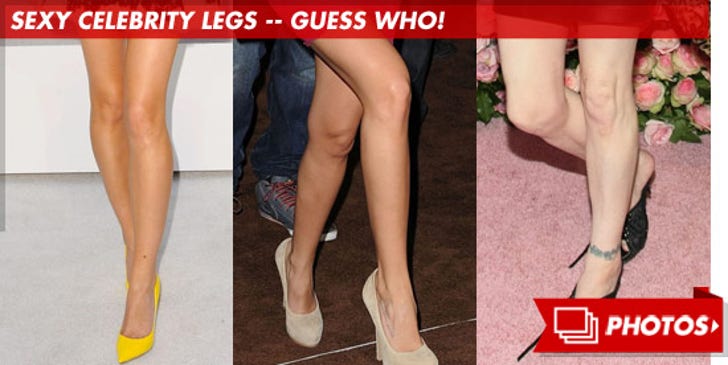 Sexy Celebrity Legs -- Guess Who!