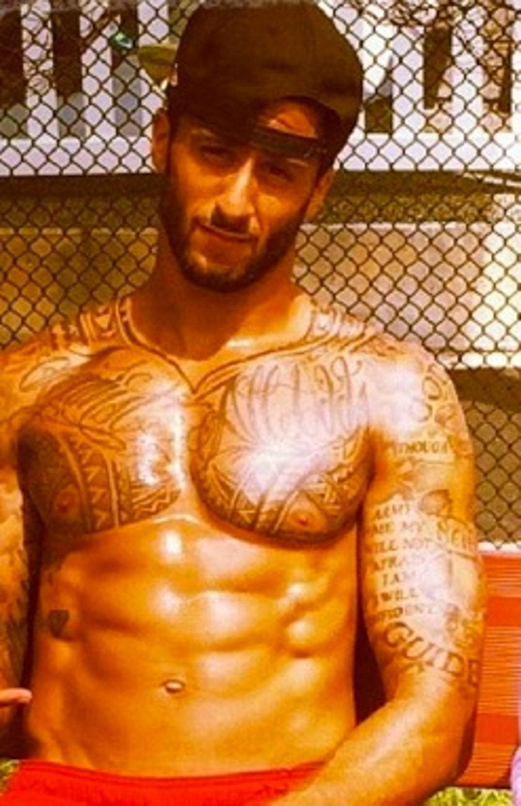 Colin kaepernick shirtless