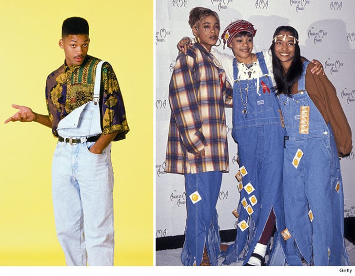 Russell Westbrook Dominates '90s Party ... Nice Overalls, Bro
