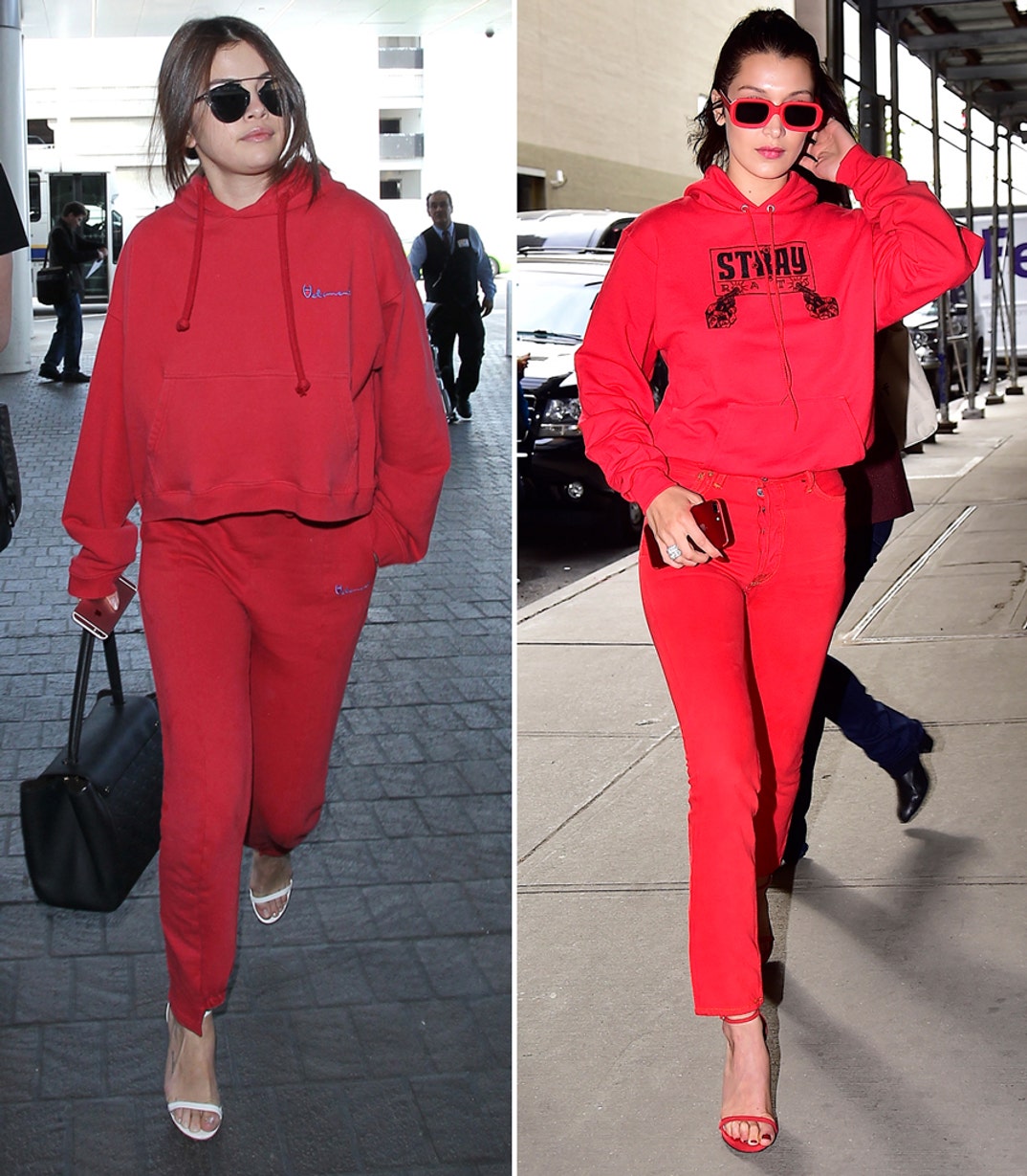 Selena Gomez (25) vs. Bella Hadid (21) -- Ready for the Weeknd Edition