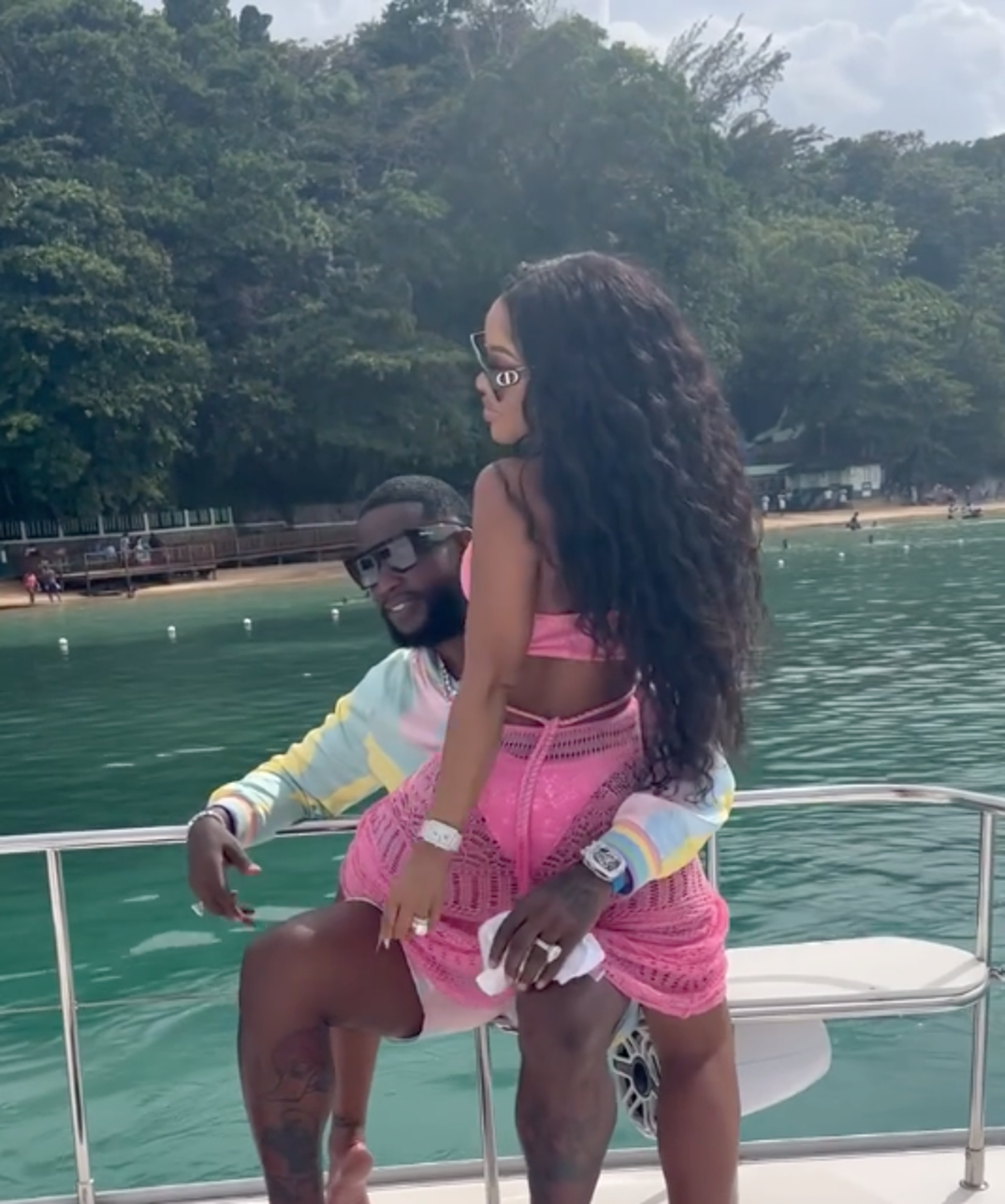 Gucci Mane and Keyshia Ka'oir Davis