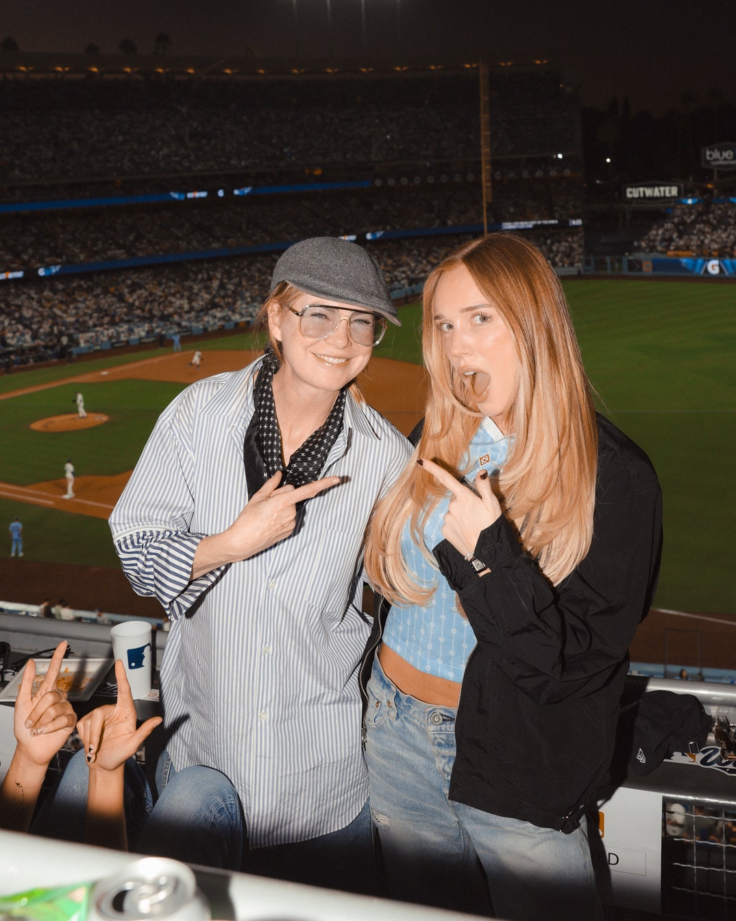 Ellen Pompeo and Alex Cooper