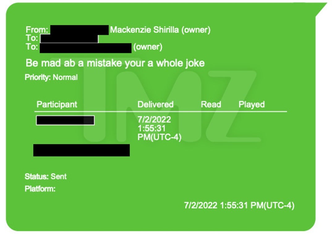 Mackenzie Shirilla Details Blackouts To Dominic Russo 11