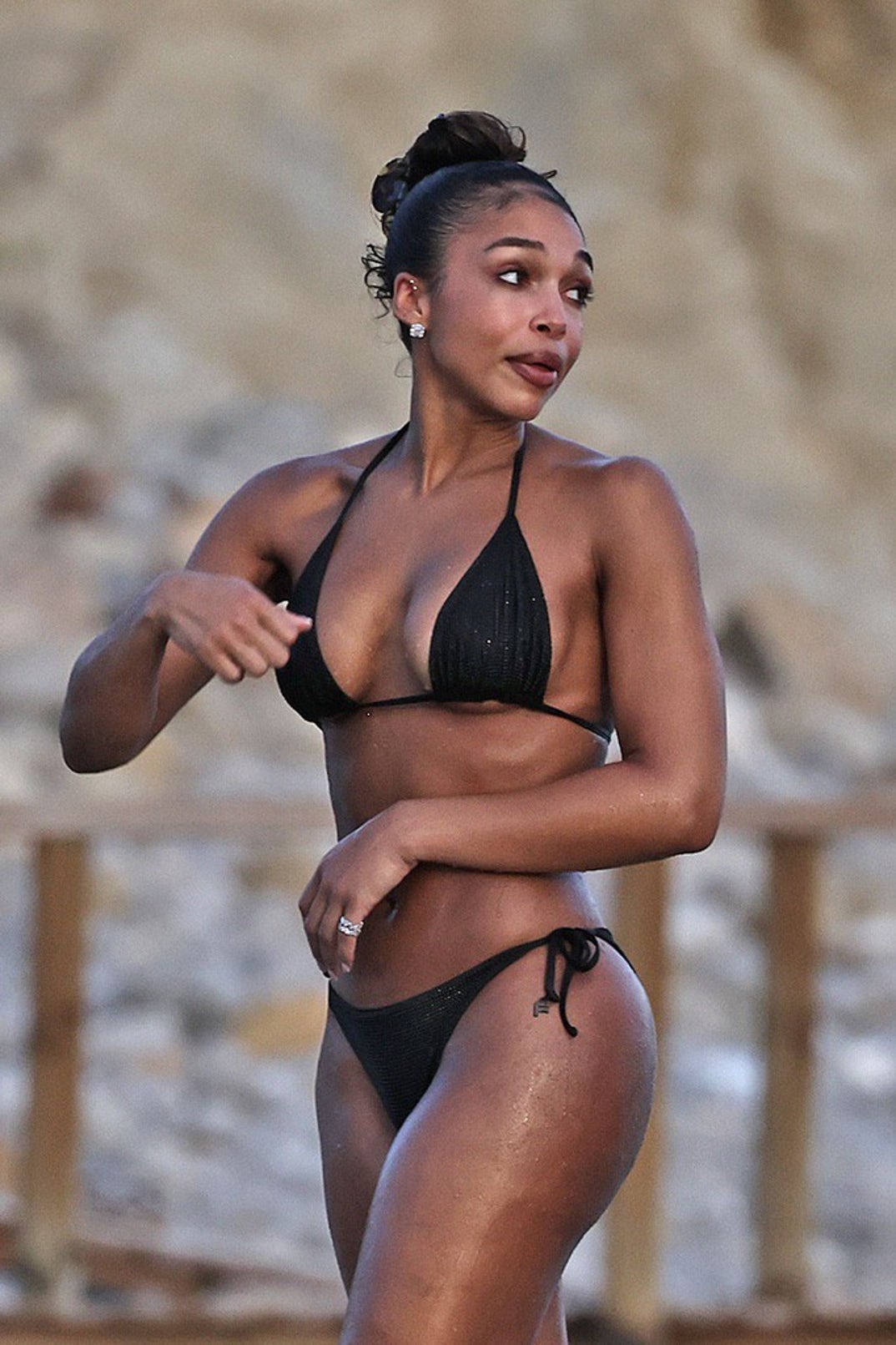 Lori Harvey Tina Kunakey Dip In Ibiza 7