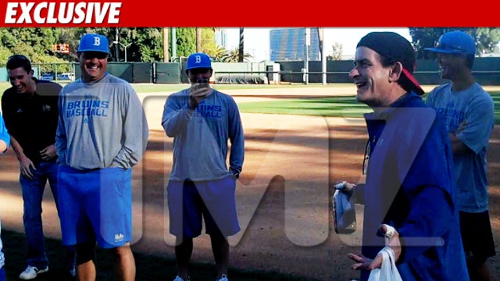 Charlie Sheen AntiDrug Speech To UCLA Bruin Baseball Team No On Crack