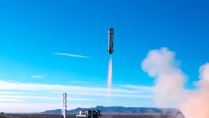 Michael Strahan Blasts Into Space on Blue Origin Rocket