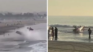 New Video Shows Deadly Plane Crash Near Santa Monica Pier