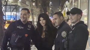 Teresa Giudice a Big Hit With NYPD, Poses For Photos with Officers
