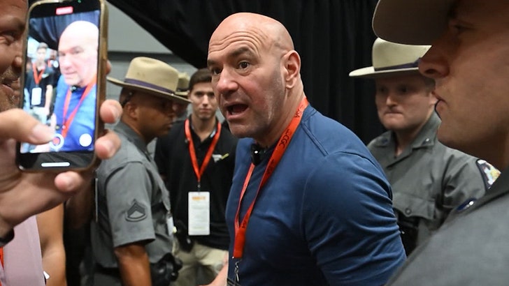 Dana White Flexes Huge Wad of Cash, Buys Pure Gold Trading Card