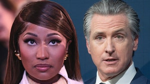 nicki minaj and gavin newsom getty 1