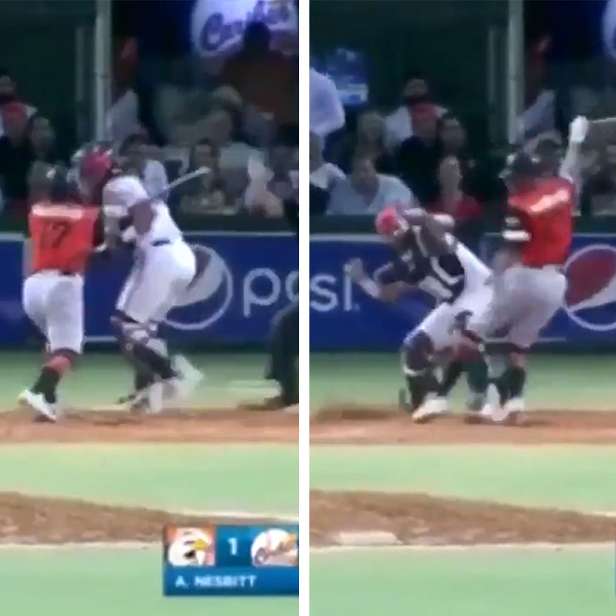 Former MLB All-Star starts massive Winter League brawl