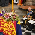 Queen Elizabeth II was buried during an elaborate royal memorial service