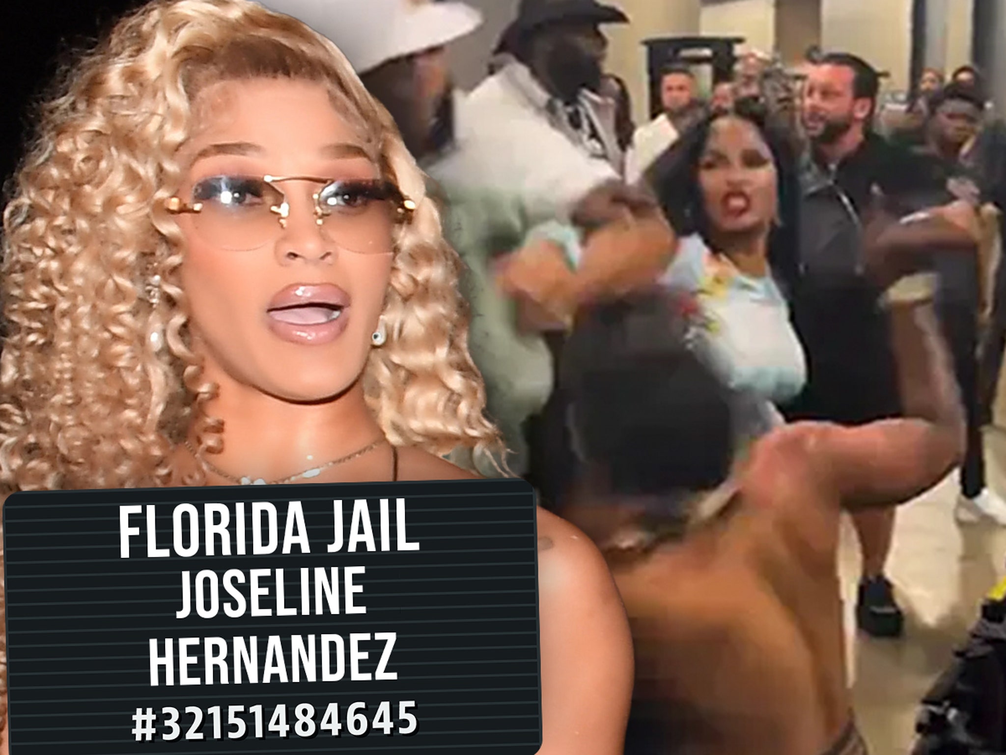 Joseline Hernandez Booked On Two New Felony Charges Related To Big Lex Brawl