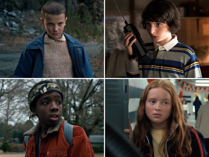 'Stranger Things' Cast -- Then And Now!